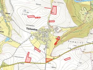 Prodej pole, Tichonice, 53264 m2