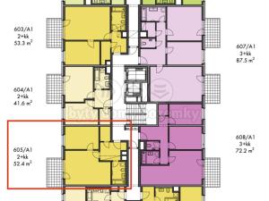 Prodej bytu 2+kk, Praha - Prosek, Nad Krocínkou, 59 m2