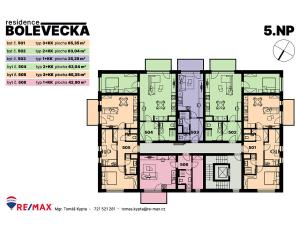 Pronájem bytu 3+kk, Plzeň - Severní Předměstí, Bolevecká, 69 m2