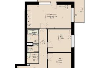 Prodej bytu 3+kk, Trutnov, Chodská, 84 m2