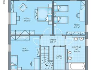 Prodej rodinného domu, Praha - Kyje, 132 m2