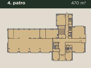 Pronájem kanceláře, Hradec Králové, Nerudova, 30 m2