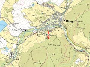 Prodej trvalého travního porostu, Kolinec, 5802 m2