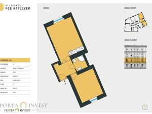 Prodej bytu 2+kk, Praha - Vinohrady, Pod Karlovem, 48 m2