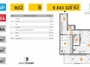 Prodej bytu 2+kk, Olomouc, Leopolda Pospíšila, 66 m2