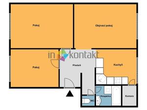 Prodej bytu 3+1, Kojetice, 73 m2