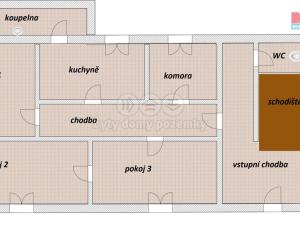 Prodej rodinného domu, Červený Kostelec - Stolín, 89 m2