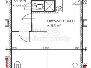 Prodej bytu 2+kk, Praha - Bohnice, Zelenohorská, 43 m2