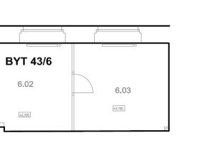 Pronájem bytu 2+kk, Liběchov, nám. V. Levého, 45 m2