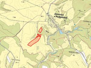 Prodej podílu trvalého travního porostu, Janovice v Podještědí, 15106 m2