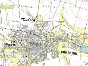 Prodej pozemku pro komerční výstavbu, Polička, 3115 m2