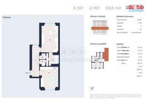 Prodej bytu 2+kk, Praha - Střešovice, 54 m2