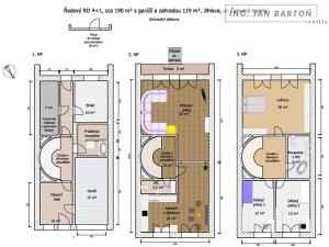 Prodej rodinného domu, Jihlava, Červené domky, 253 m2