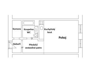 Pronájem bytu 1+kk, Dvůr Králové nad Labem, Bezručova, 44 m2