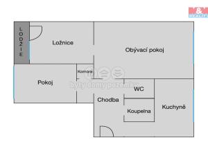 Pronájem bytu 3+1, Ostrava - Zábřeh, Jugoslávská, 64 m2