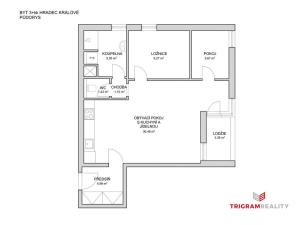 Prodej bytu 2+kk, Hradec Králové - Plotiště nad Labem, Mládeže, 63 m2