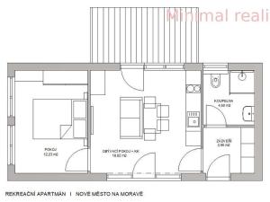 Prodej rodinného domu, Nové Město na Moravě, Nad Městem, 49 m2