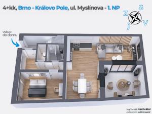 Prodej rodinného domu, Brno - Královo Pole, Myslínova, 123 m2