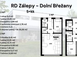 Prodej rodinného domu, Dolní Břežany, 134 m2