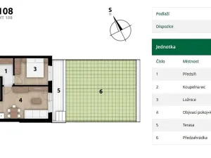 Prodej bytu 2+kk, Praha - Strašnice, Strančická, 45 m2