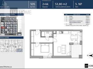 Prodej bytu 2+kk, Praha - Chodov, Gregorova, 53 m2