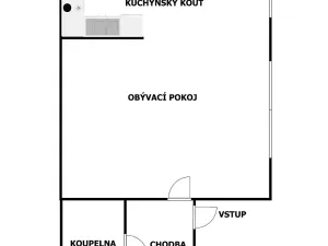 Prodej bytu 1+kk, Kladno, Fügnerova, 46 m2