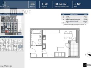 Prodej bytu 1+kk, Praha - Chodov, Gregorova, 38 m2