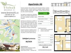 Prodej bytu 3+kk, Třeboň, 81 m2