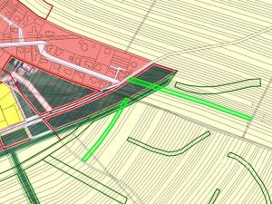 Prodej pozemku pro bydlení, Uherské Hradiště, Na Vyhlídce, 4811 m2