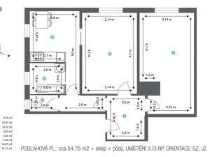 Prodej bytu 2+1, Trutnov, Lípové náměstí, 90 m2