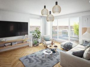 Prodej bytu 2+kk, Praha - Prosek, Nad Krocínkou, 59 m2