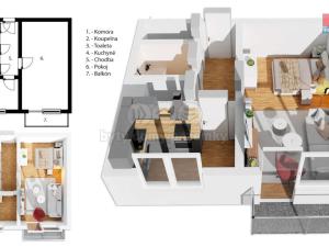 Prodej bytu 1+1, Dobruška, Domašínská, 40 m2