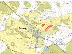 Prodej pole, Hroznatín, 9768 m2