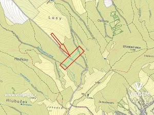 Prodej podílu lesa, Suchá Loz, 560 m2