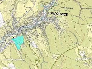 Prodej podílu pole, Luhačovice, 11362 m2