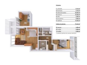 Prodej bytu 3+kk, Praha - Zbraslav, Elišky Přemyslovny, 90 m2