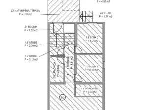 Prodej bytu 3+1, Stara Novalja, Chorvatsko, 86 m2