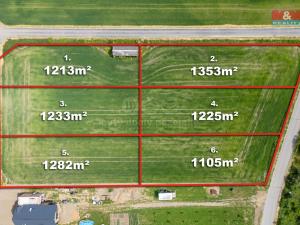 Prodej pozemku pro bydlení, Přerov - Přerov V-Dluhonice, 1282 m2