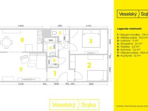 Prodej bytu 3+1, Kladno - Kročehlavy, Italská, 68 m2