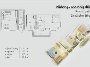 Prodej chalupy, Dražíč, 65 m2