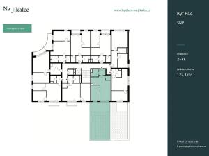 Pronájem bytu 2+kk, Plzeň, Na Jíkalce, 55 m2