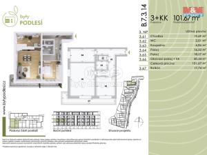 Prodej bytu 3+kk, Jablonec nad Nisou, Jezdecká, 101 m2