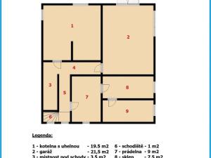 Pronájem bytu 3+1, Dobříš, Mánesova, 82 m2