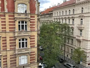 Pronájem bytu 1+kk, Praha - Vinohrady, Mánesova, 41 m2