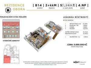 Prodej atypického bytu, Příbram, Špitálská, 54 m2