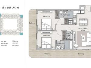 Prodej bytu 2+kk, Dubaj, Spojené arabské emiráty, 150 m2