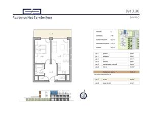 Prodej apartmánu, Kostelec nad Černými lesy, Pražská, 59 m2