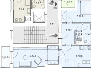 Prodej bytu 3+kk, Praha - Vysočany, Na výběžku, 71 m2