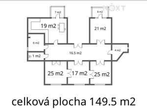 Pronájem bytu 4+1, Brno, Krkoškova, 149 m2