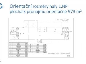 Pronájem skladu, Břeclav, Mládežnická, 973 m2